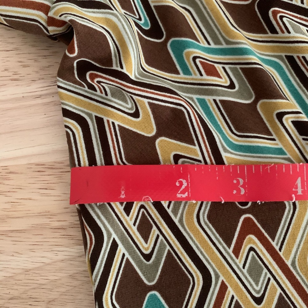 geometric link diamond pattern dress - image 6